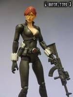 Black Widow with Alternate Head (Marvel Legends) Custom Action Figure