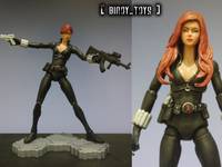 Black Widow with Alternate Head (Marvel Legends) Custom Action Figure
