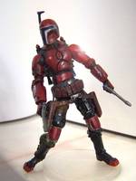 Mandalorian Merc-Red; Honoring a Father 1:18 SCALE (Star Wars) Custom Action Figure