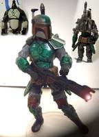 Mandalorian Merc-Green;Duty 1:18 SCALE (Star Wars) Custom Action Figure