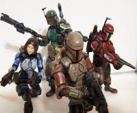 Mandalorian Merc-Gold;Vengeance 1:18 SCALE (Star Wars) Custom Action Figure