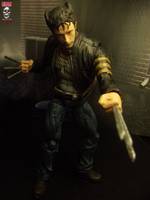 Marvel Legends Style Movie Wolverine 1 (Battle Attack Logan) (X-Men - Movies) Custom Action Figure
