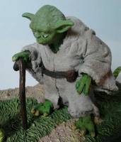 Empire Strikes Back/Return of the Jedi Yoda (Star Wars) Custom Action Figure