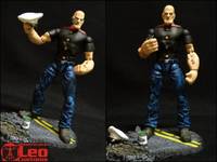 Popeye the Sailor Man (Real Life) (Original) Custom Action Figure