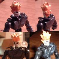 Ghost Rider (Stikfas) Custom Action Figure