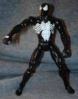 Black Costume Spiderman (Marvel Legends) Custom Action Figure