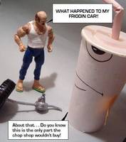 Carl (Aqua Teen Hunger Force) (Adult Swim) Custom Action Figure