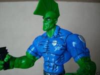 Savage Dragon in Cop Uniform (Legendary Comic Book Heroes) Custom Action Figure