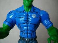 Savage Dragon in Cop Uniform (Legendary Comic Book Heroes) Custom Action Figure