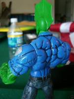 Savage Dragon in Cop Uniform (Legendary Comic Book Heroes) Custom Action Figure
