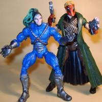 Grifter and Warblade (Wildcats) (Legendary Comic Book Heroes) Custom Action Figure