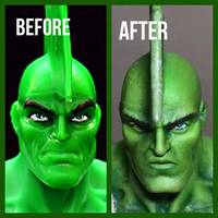 Savage Dragon (Image) Custom Action Figure