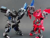 Bumblebee Variants - Red and Black (Transformers - Movie) Custom Action Figure