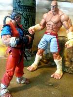 Scar-Less Sagat (Street Fighter) Custom Action Figure