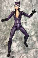 Catwoman   (Arkham City Purple) (Batman - Arkham City) Custom Action Figure