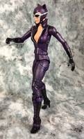 Catwoman   (Arkham City Purple) (Batman - Arkham City) Custom Action Figure