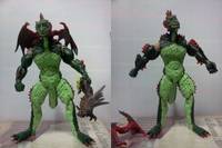 Iguana (Gon, Iguano, Lagarto, Dragon, Reptil) (Masters of the Universe) Custom Action Figure