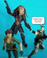 Wolf Predator; Yautja; 1:18 Scale (3.75") (Predator) Custom Action Figure