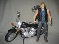 Daryl Dixon and Motorcycle [Season 3] (Walking Dead) Custom Action Figure