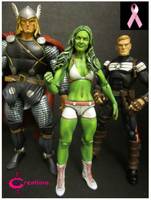 She-Hulk (Marvel) Custom Action Figure