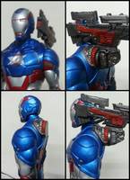 Iron Patriot (Iron Man) Custom Action Figure