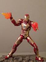 Tony Stark/ Iron Man Mark 42 (Version 3) (Marvel Legends) Custom Action Figure