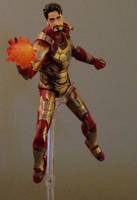 Tony Stark/ Iron Man Mark 42 (Version 3) (Marvel Legends) Custom Action Figure