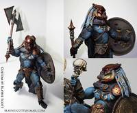 God of Bones: Druidic Predator Chieftain (1100 AD) (Predator) Custom Action Figure
