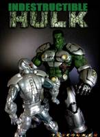 Hulk (Marvel Now Indestructible Hulk W Stark Tech) (Marvel Legends) Custom Action Figure