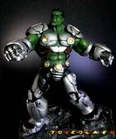 Hulk (Marvel Now Indestructible Hulk W Stark Tech) (Marvel Legends) Custom Action Figure
