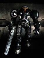 Starcraft 2 Marine Corps (DC Direct Statue) Custom Action Figure