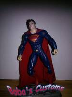 Man of Steel Superman (Superman) Custom Action Figure