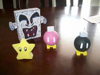 Super Mario 64 Star & Bob-Ombs & Womp (Super Mario Bros) Custom Other