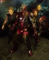 Iron Man MK VI Battle Damaged (Walmart Avengers Line) (Avengers) Custom Action Figure