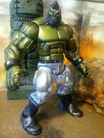 Double Dragon Entrance Hideout Boss Green Abobo (Double Dragon) Custom Action Figure