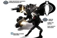 Cobra/Decepticon Alliance: Swindle ATV (Transformers) Custom Action Figure