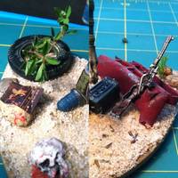 Fallout 3 Alien Diorama (Fallout) Custom Action Figure