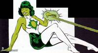 Infinity, Inc. JADE Jenny Hayden (DC Universe) Custom Action Figure