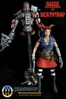 Gaige and Deathtrap (Borderlands) Custom Action Figure