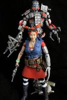 Gaige and Deathtrap (Borderlands) Custom Action Figure