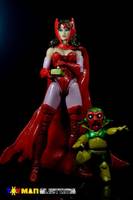 Scarlet Witch and Vision Robot Custom Figure (Avengers) Custom Action Figure