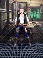 SW Female Smuggler (Star Wars) Custom Action Figure