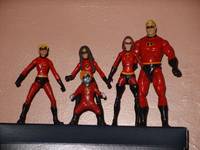 Mr Incredible and Elasti-Girl (Incredibles) Custom Action Figure
