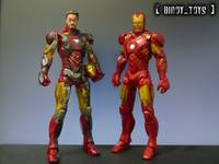 Iron Man Mark 6 Very Battle Damaged (Marvel Legends) Custom Action Figure