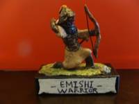 Honshu Emishi Warrior(Archer Kneeling) (Misc) Custom Miniature / Figurine