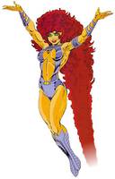 STARFIRE New Teen Titans Princess Koriand'r (DC Universe) Custom Action Figure