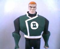 GL Guy Gardner (Green Lantern) Custom Action Figure