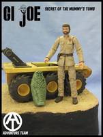 Adventure Team - Secret of the Mummy's Tomb (G.I. Joe) Custom Diorama / Playset