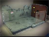 Destructed Alleyway (Marvel) Custom Diorama / Playset