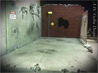 Destructed Alleyway (Marvel) Custom Diorama / Playset